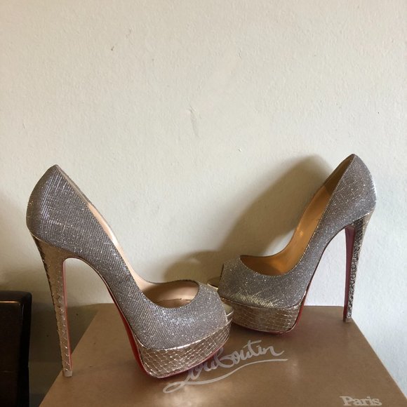 Christian Louboutin Lady Peep 150  36 / US 6 , Authentic - Picture 8 of 13